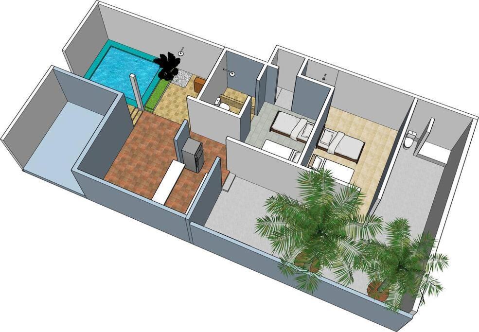 Casa Pitahaya - 2 Rooms/private Pool Holiday home *
